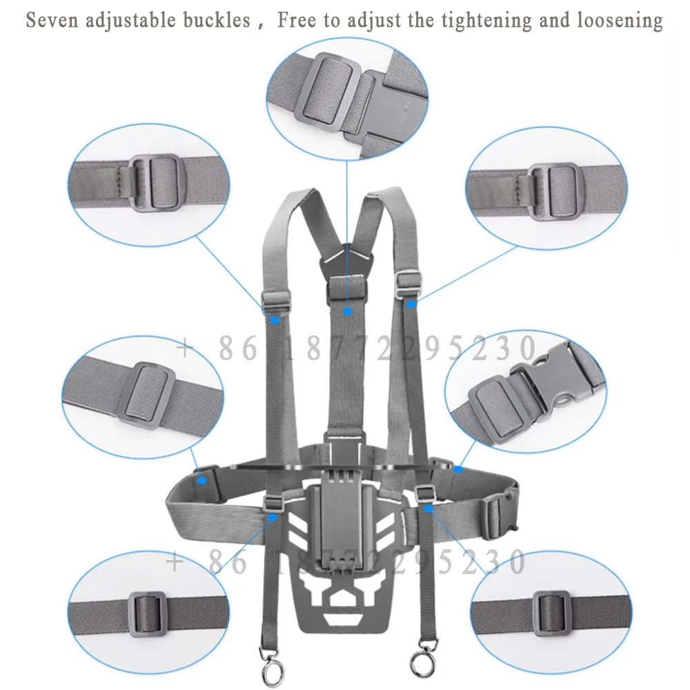 Controller Waist Support Mount For DJI RC PLUS Neck Strap T50 T40 T25 T20P Remote Controls Wearing Belt Waist Band Brackets