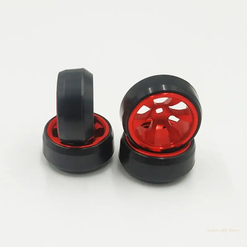 Y4UD Upgrade Wheel do obręczy Opony do 1/28 Wltoys K969 K989 P929 Accesso