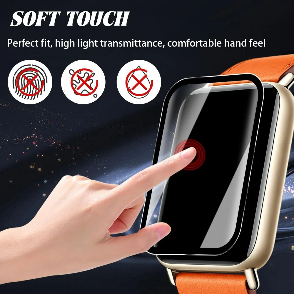 For Xiaomi Mi Band 10 Pro 1/2/4PCS Screen Protectors HD Anti-scratch Full Coverage PMMA Composite Films for Xiaomi Mi Band 10Pro