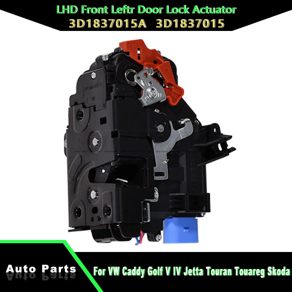 

LHD Front Left Door 9pins Lock Actuator for VW Caddy Golf V IV Jetta Touran Touareg Skoda Octavia Seat Altea Toledo 3D1837015