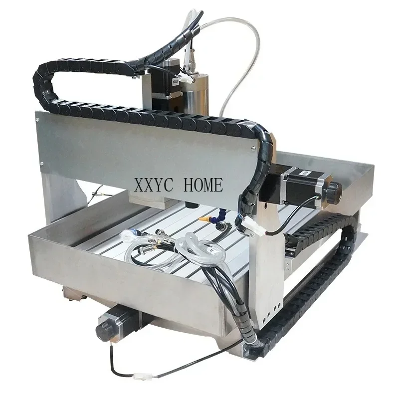 

4 Axis Wood CNC Router 6040 2200W Metal Engraver 1500W 3040 USB Port PCB Milling Cutting Drilling Machine with Sink