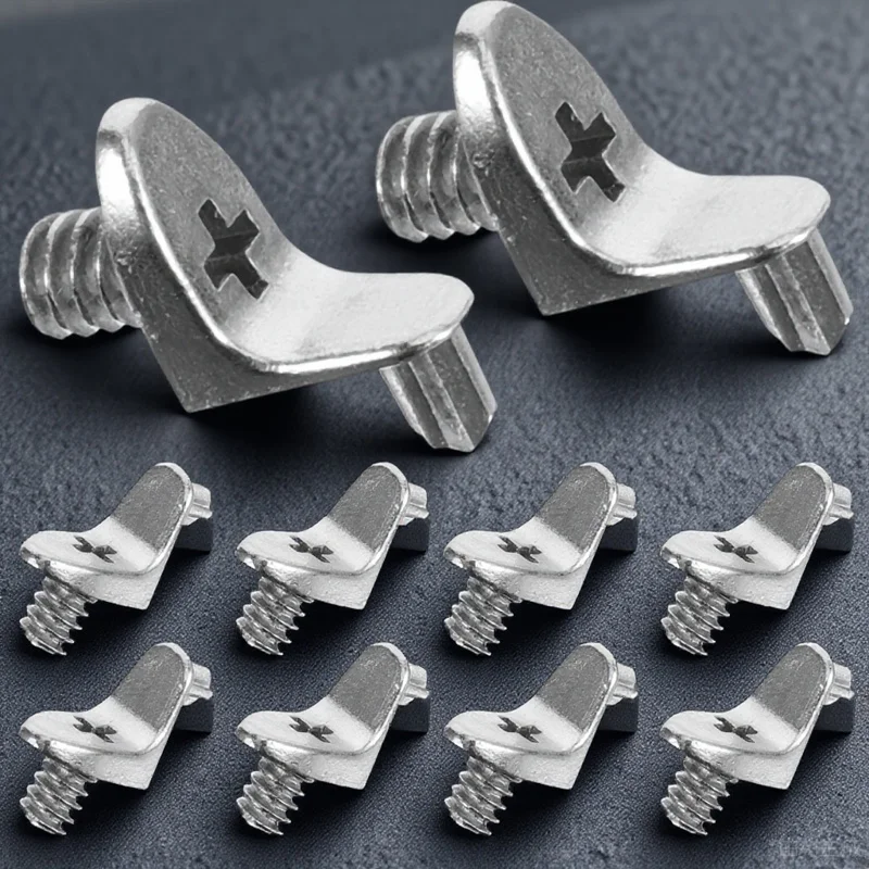 10 قطعة مقاطع سبائك لرفوف الخشب دبابيس الرف للأرفف في الخزانة الثقيلة الرف بين قوسين أوتاد الخزانة أوتاد