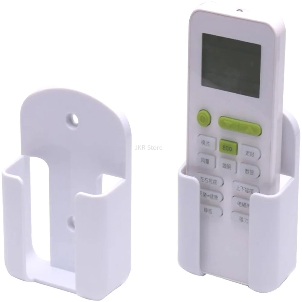 Phone Charging Remote Controller Holder Universal Wall Mount Stand for Air Conditioner Remote Storage Shelf Home Organizer