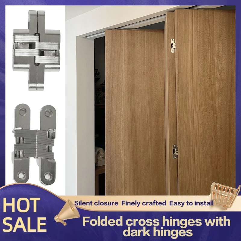 

Hidden Three-Dimensional Adjustable Hinge Outward Opening Hinge Hidden Invisible Door Folding Door Hinge Cross Hinge