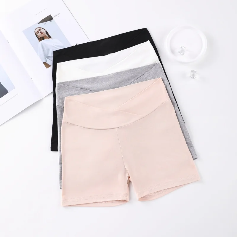 Pregnant Pants Shorts Push Up Panties for Pregnant Woman Belly Support Safety Pants Maternity Underwear Plus Size Panties Soft