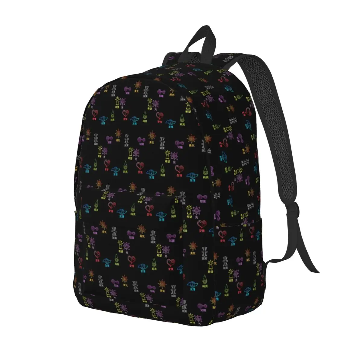 

DigimonCrest Student Backpack School Bag Hiking Travel Daypack for Men Women Fashion Bookbag Shoulder Bags