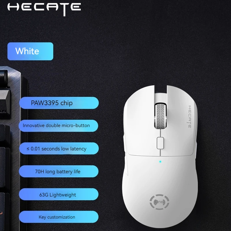 

Hecate/pacer G3m Pro Wireless Mouse Game Esports Silent Computer Charging G3mpro Durable Grip Sensation Comfortable Peripherals