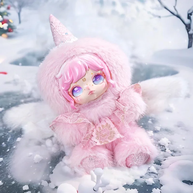

Genuine Dumia Aria Whisper Of Snow Traces Series Vinyl Blind Box Action Figure Mystery Box Cute Aria Doll Kawaii Surprise Gift