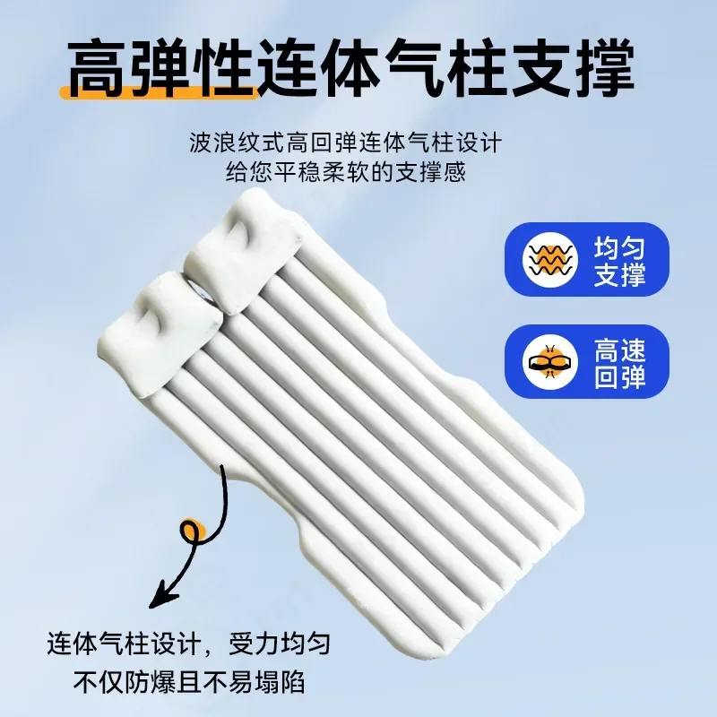 Universal Car Inflatable Bed Rear Seat Automatic Air Mattress Sleeping Pad for Travel Camping Wholesale