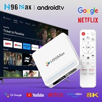 H96Max H618 Plus TV Box 8K Android 14 Quad Core 2.4/5G WiFi 6 H96 Max Smart TV USB2.0 Smart Home 8K HDR Voice Control Androidtv