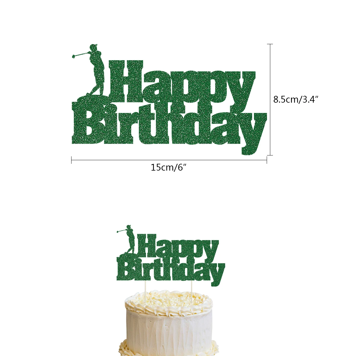 Golf Club sport adulto maschio festa di compleanno decorazione Supplie decorazione torta Banner numeri palloncino sfondo vestito Baby Shower