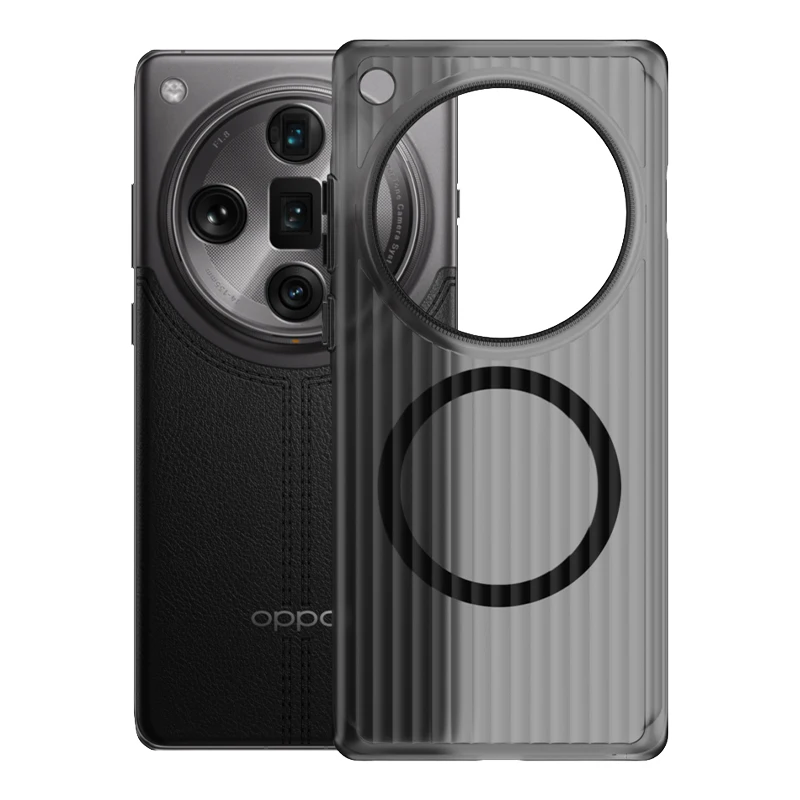 For OPPO Find X7 Ultra Case Hard PC Slim Transparent Magnetic MagSafe Protective Back Cover Case For OPPO Find X7 X7Ultra Shell