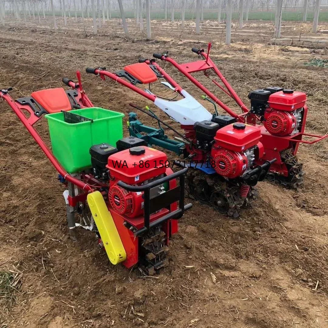 

Hot Sale Small Plough Machine Cultivator and Diesel Engine Mini Self Propelled Power Tiller Track Rotary Cultivators