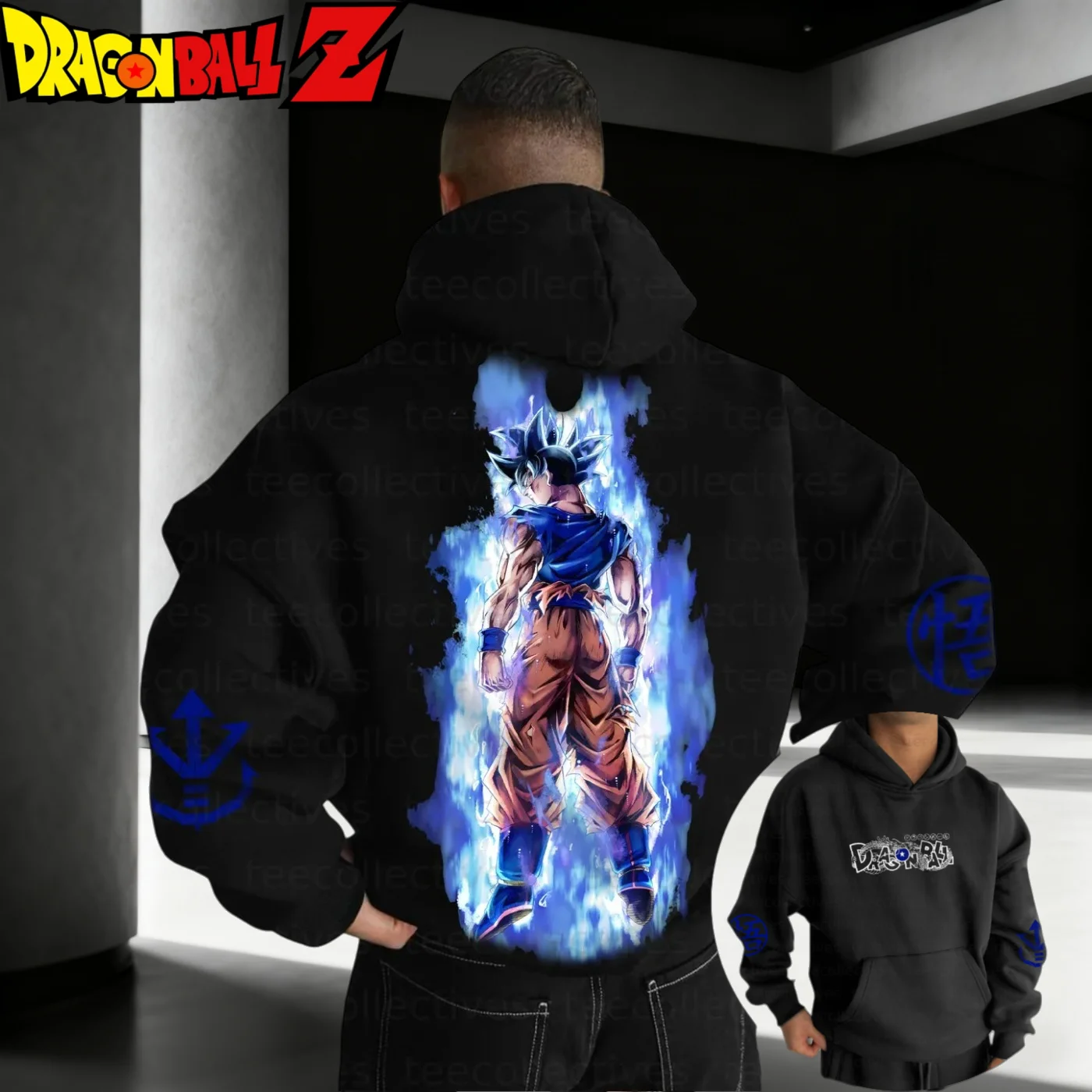 

Sun Wukong Saiyan Dragon Ball Harajuku Street Wear 2025 Autumn/Winter Men's Women's Hoodie Retro Large Cotton Hoodie