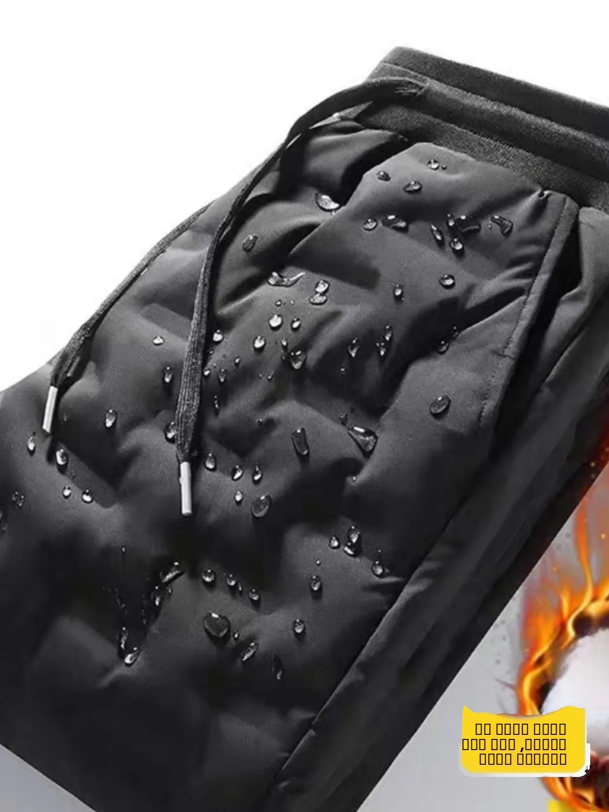 

Мужские зимние утепленные брюки из овечьего флиса с подкладкой из хлопка, ветрозащитные, морозостойкие, большие размеры, теплые, водонепроницаемые