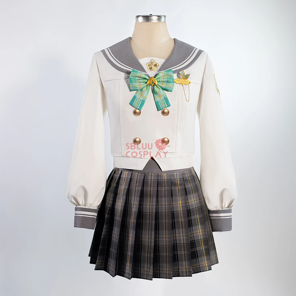 

SBluuCosplay Honkai Star Rail HSR Firefly Косплей Костюм Весна Missive JK Униформа Хэллоуин Вечеринка Наряд