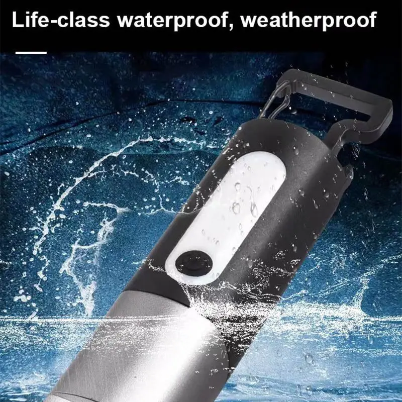 Powerful LED Flashlight USB Rechargeable Flashlights Waterproof Torch Multifunctional Work Light Tactical Flashlight Zoom Torch