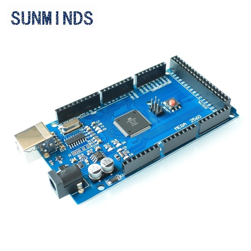 1pcs Smart Electronics Mega 2560 R3 ATmega2560-16AU CH340G Development Board
