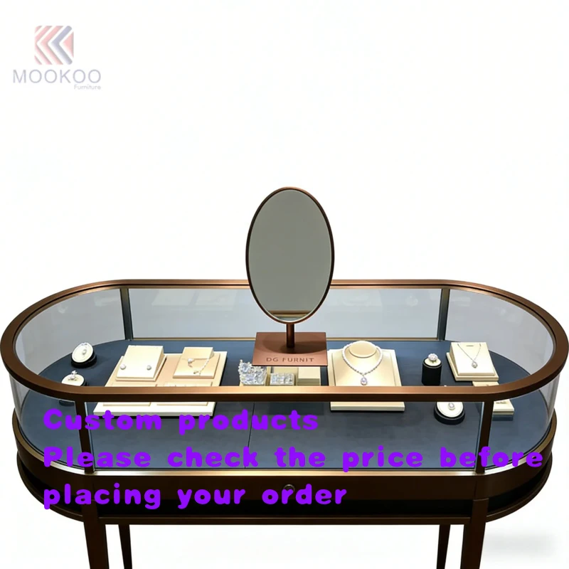 

custom.Shopping Mall Design Jewelry Counter Retail Master Showcase