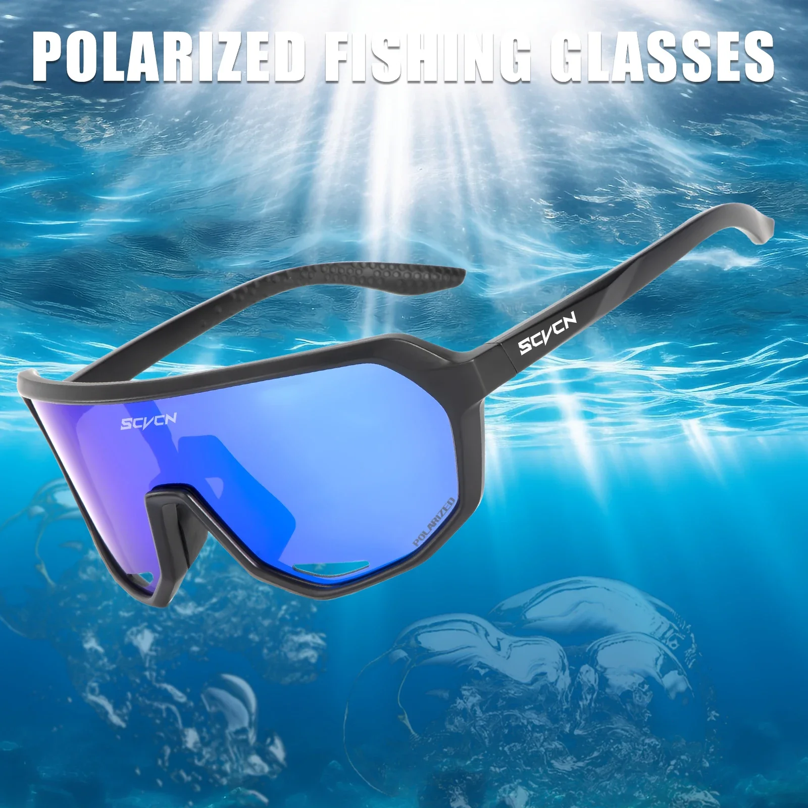 SCVCN الاستقطاب الدراجات نظارات الصيد الرجال النظارات الشمسية النساء دراجة هوائية جبلية الطريق دراجة نظارات الدراجات نظارات UV400 الجبلية #2