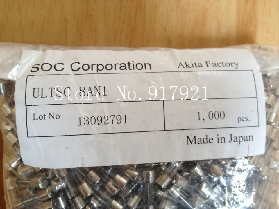 [ZOB] Japan SOC 8AN1 8A import 8A250V 5X20 genuine original glass tube fuse  --200pcs/lot