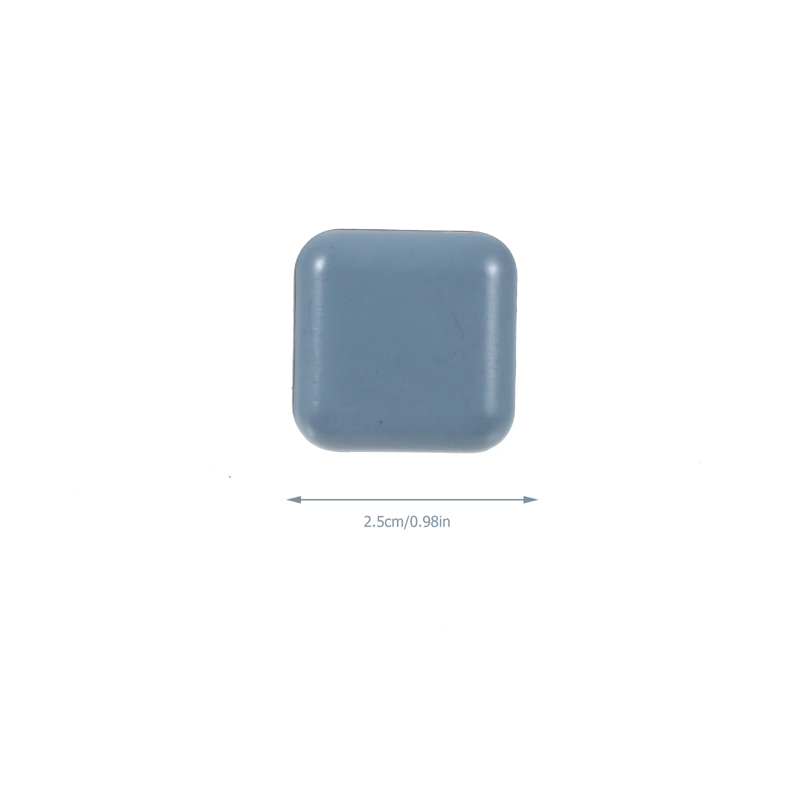 

16pcs Furniture Feet Pads Rectangular Iron Sliders 7mm Thick Protect Hardwood Tile Carpets Reduce Noise Moving Furniture