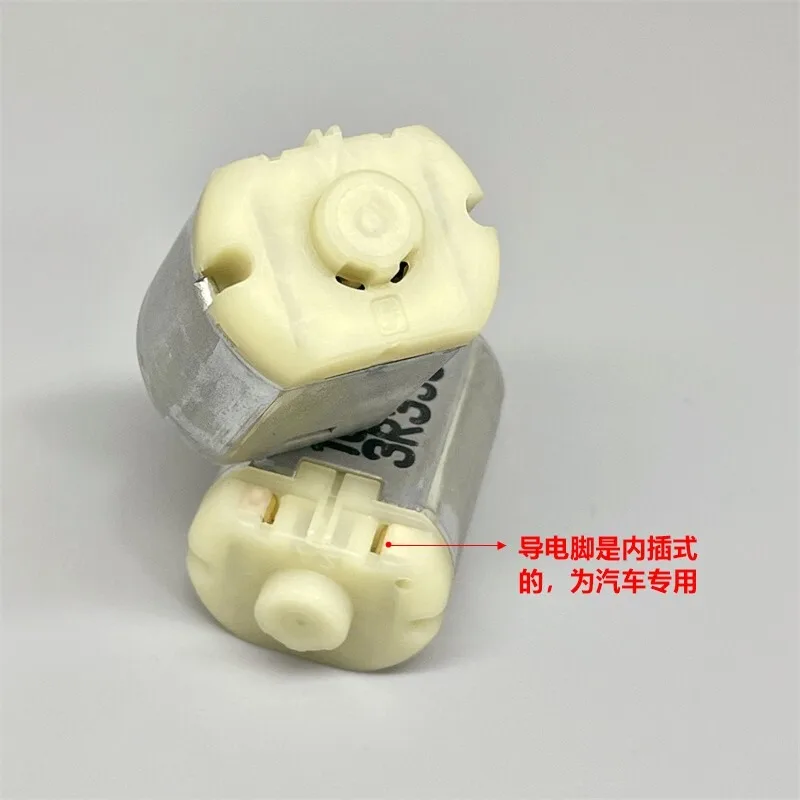 1pcs JOHNSON 1020616 Mini 280 Electric Motor DC 12V-24V 24mm Metal Brush Plastic Worm Gear CCW for Car Door Lock Rearview Mirror