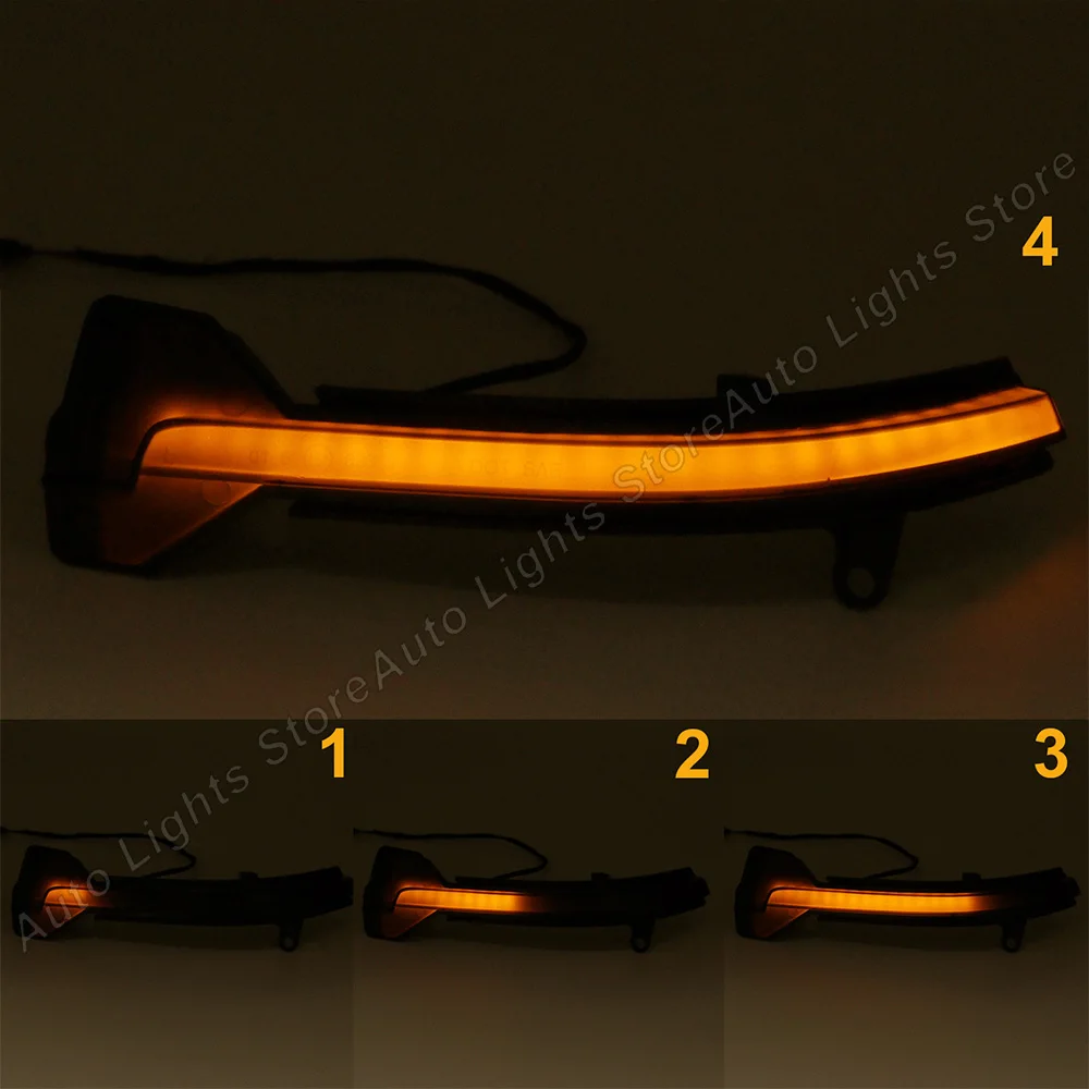 Dynamic LED Side Mirror Blinker Light For BMW 5 6 7 Series F01 F02 F03 F06 F07 F10 F11 F12 F13 LED Side Mirror Turn Signal Light