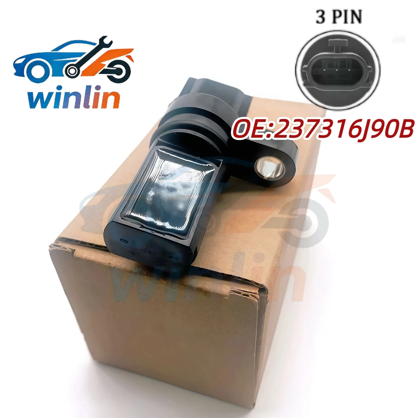 Sensor de Posición del Árbol de Levas de Repuesto 23731 6J90B 237316J90B para Infiniti FX35 G35 I35 M35 Nissan Altima Maxima Murano Quest