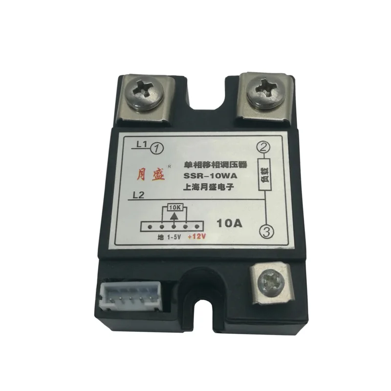 Single-phase Solid-state Voltage Regulator SSR-60WA, Temperature Speed Regulation, 4-20MA,1-5V