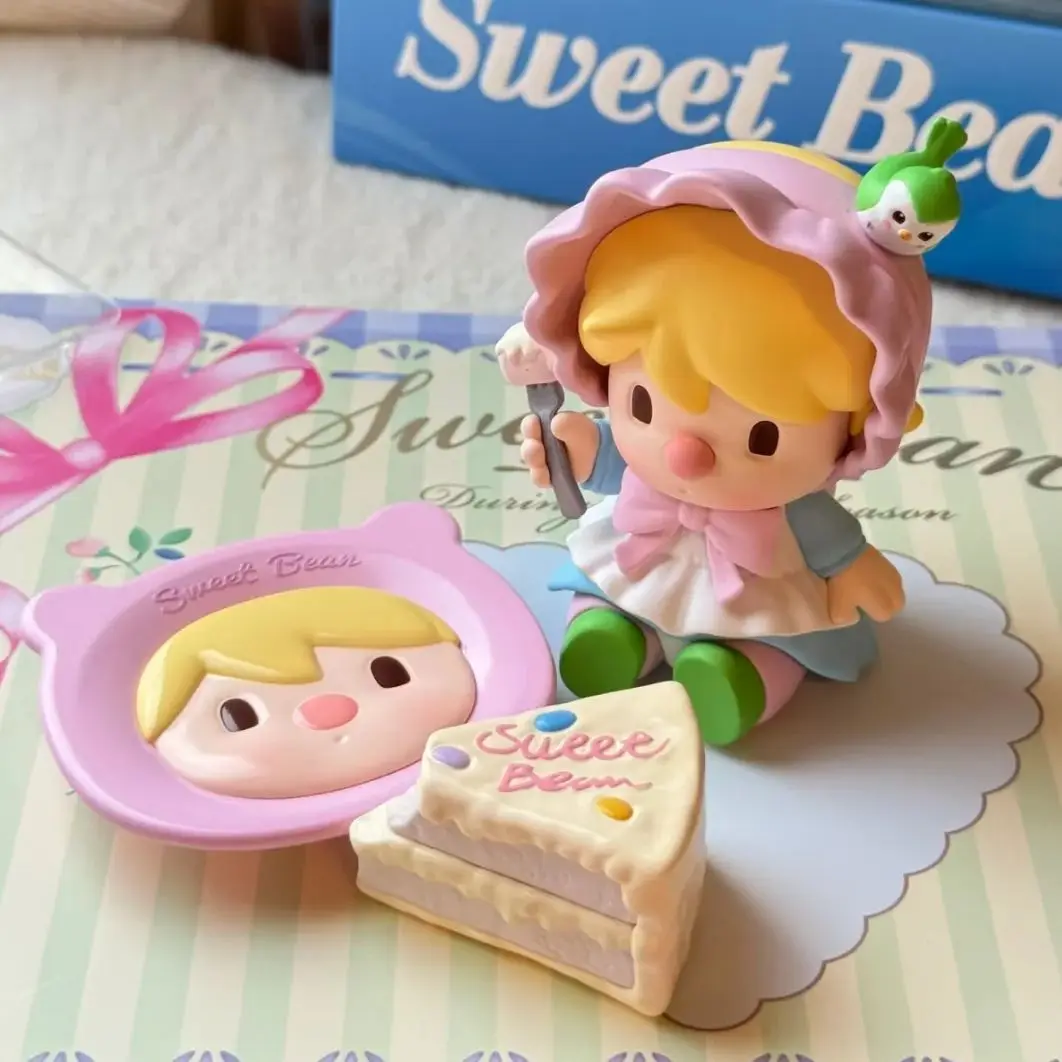 

Pop Mart Sweet Bean Travelling During Flowering Season Toys Doll Cute Anime Figure Ornaments Collection Gift