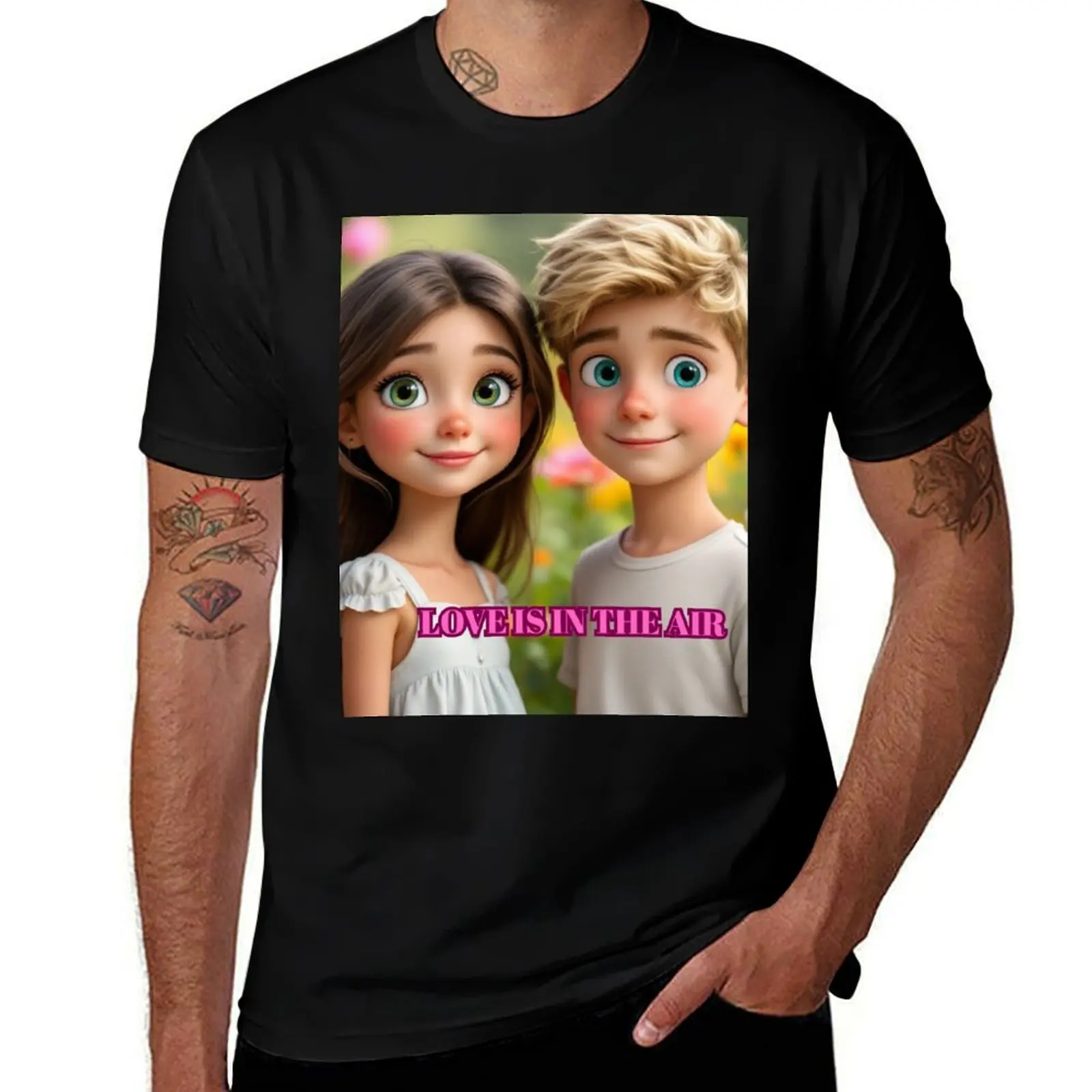 

Magia Dragostei: mprtete Momentele Frumoase T-Shirt gifts for boyfriend vintage t shirts Personalized t-shirt Men's t-shirt