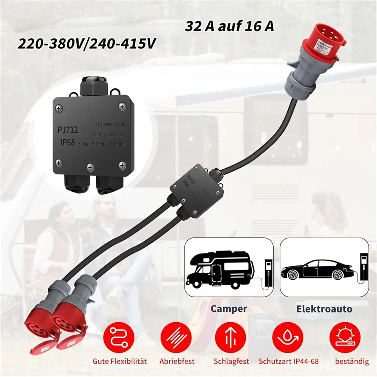 a99z-15m-high-current-cee-adapter-32-a-to-16-a-2-x-cee-plug-230-v-16-a-5-pin-extension-cable-ip44-68-power-distributor