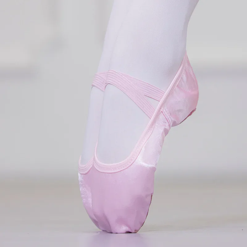 Nguyên Chất Satin Hồng Thịt Màu Xanh Từ Con 23 Phụ Nữ 43 Cô Gái Trẻ Em Pointe Giày Khiêu Vũ Dép Ballerina Thực Hành ba Lê Giày