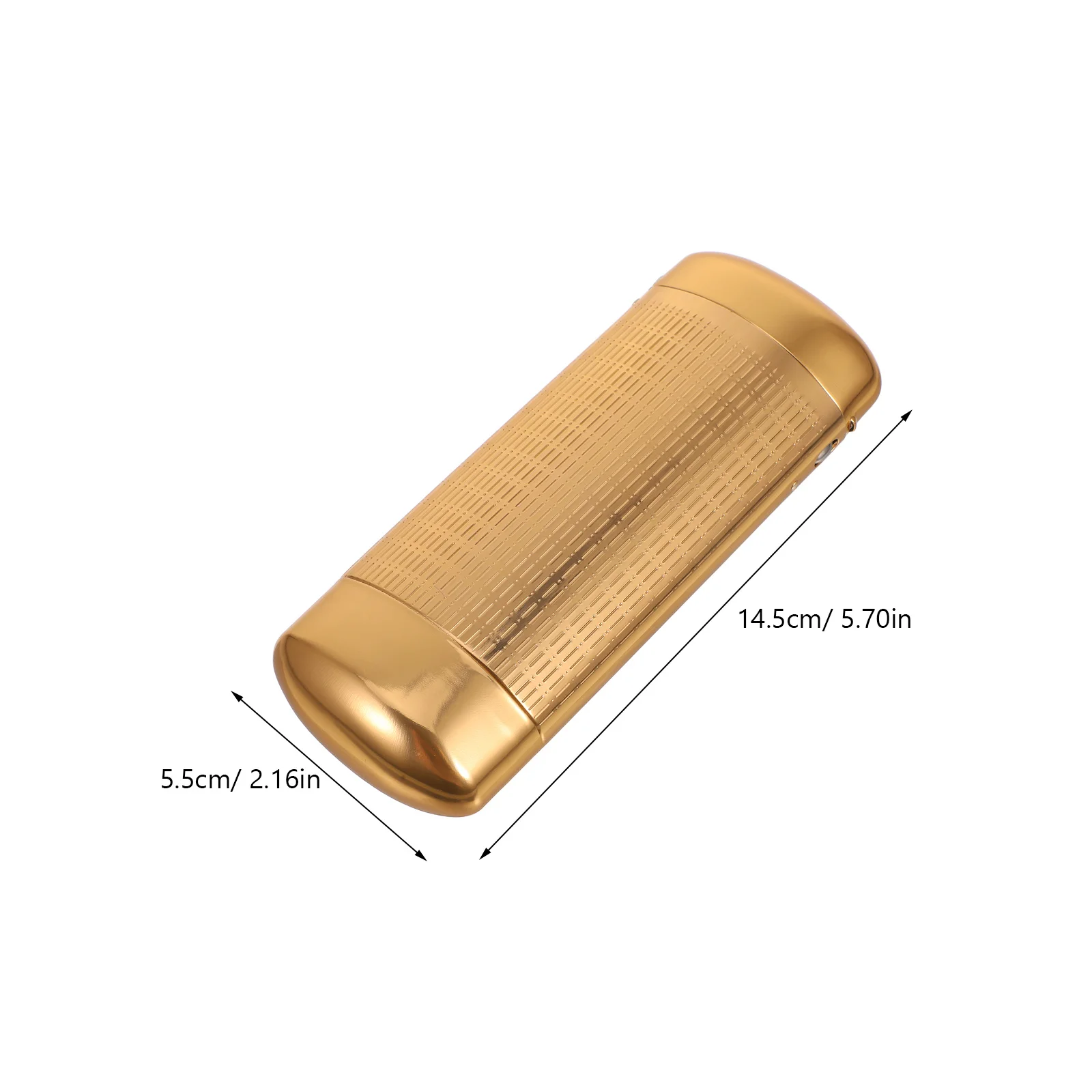 حافظة نظارات ألومنيوم خفيفة الوزن محمولة بغطاء صلب مقاوم للتحطم صندوق تخزين النظارات حافظة نظارات واقية #2