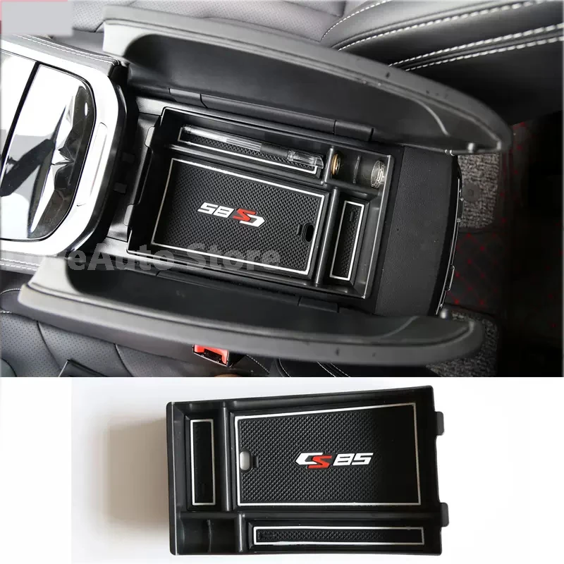 

For Changan CS85 Coupe 2019 2020 2021 2022 Car Central Armrest Storage Box Container Interior Stowing Tidying Accessories Cover