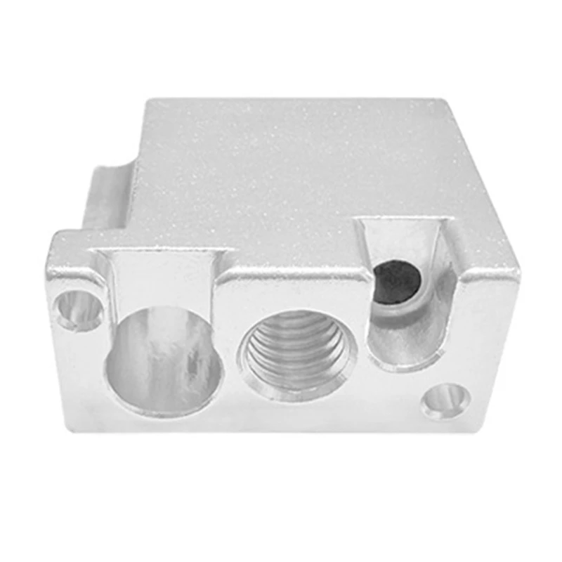 

For V400 3D Printer Hotend Nozzle Extruder Parts Print Head Brass Heat Block Throat Copper Plated-A09I