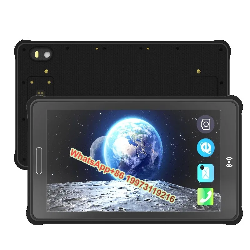 

Android11 8-дюймовый прочный планшетный ПК 8 ядер 4G 6 ГБ MTK MT6771 USB3.0 интерфейсная карта привода с док-станцией