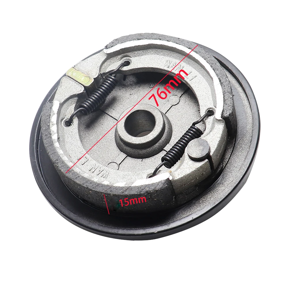 8 Inch Electric Scooter Drum Brake Motor Brake Pad Rear Wheel Brake Drum Brake Motor Brake Cover 8 Inch Scooter