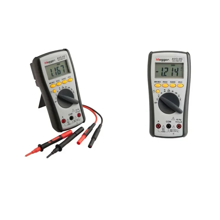 AVO410 TRMS digital multimeter  CATIV 600V 1000V CAT III  Electrical testing instruments