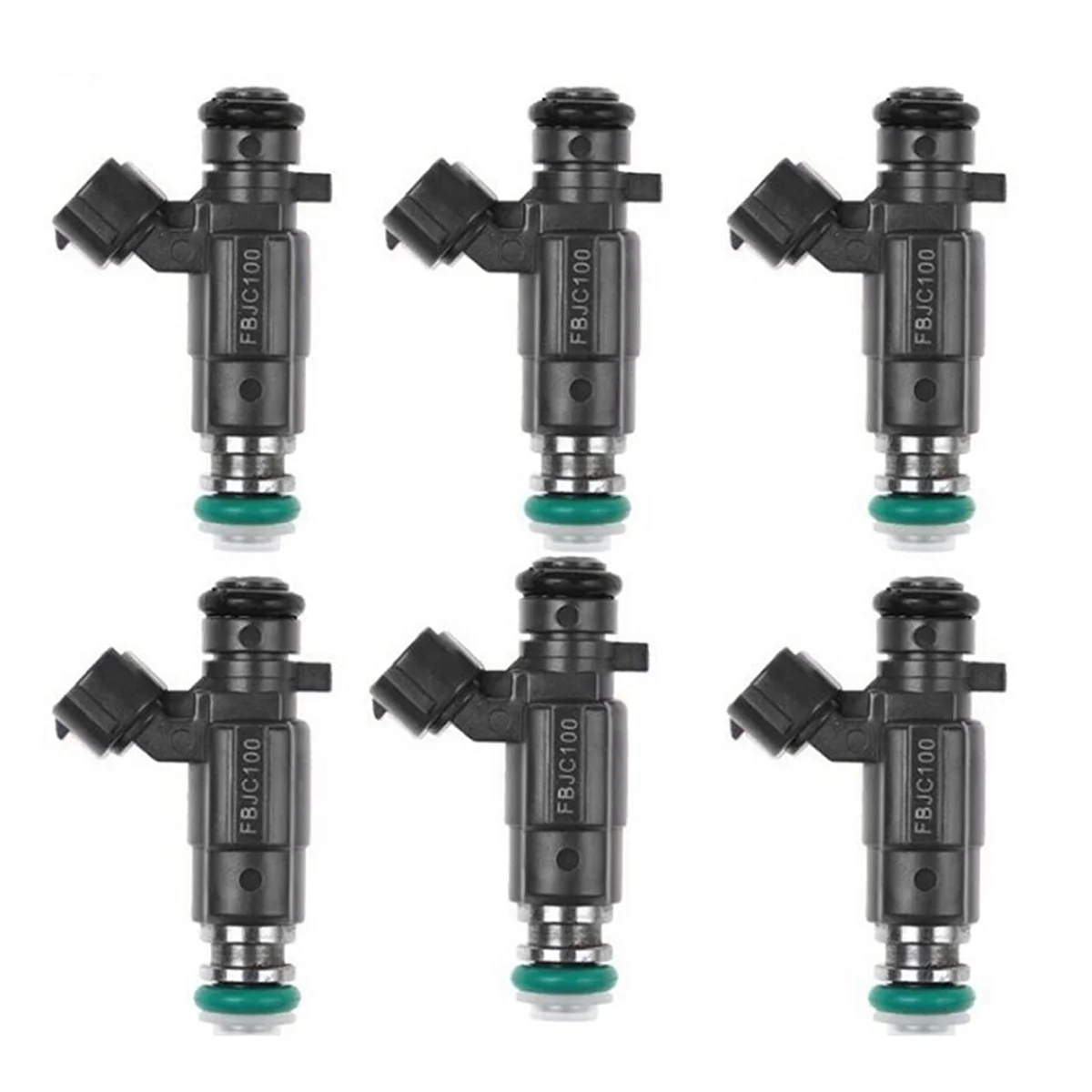 6Pcs Fuel Injectors Nozzle 16600-2Y915 166002Y915 FBJC100 for Nissan X-Trail T30 T31 2.5 Petrol QR20D Murano Maxima