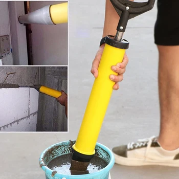 Grout บรรจุเครื่องมือ 4 หัวฉีด Applicator เครื่องมือปืนยิงกาว Grouting Mortar Sprayer ซีเมนต์มะนาวปั๊ม 4IN1