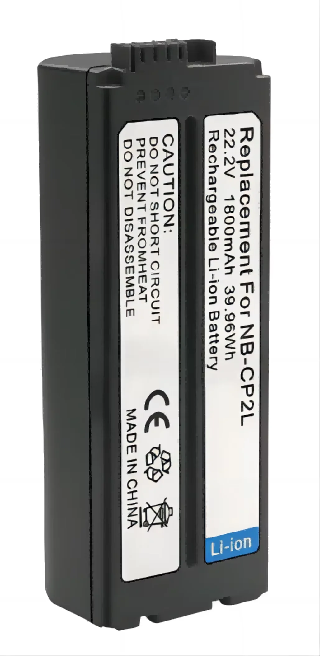 

For Canon SELPHY Compact Photo Printer Rechargeable Lithium Ion batteries 2024 New NB-CP2L 22.2V 1800mAh Battery replacement