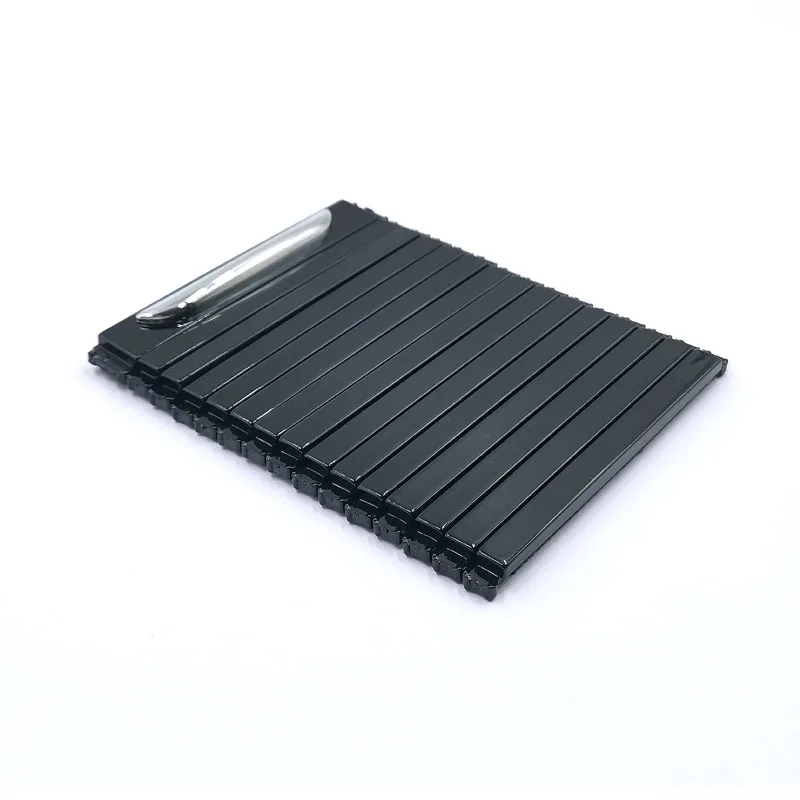 1 Stuks Nieuwe Zwarte Middenconsole Bekerhouder Sliding Sluiter Cover Rolgordijn Voor Jaguar Xj X351 Xjl Auto Accessoires C2D60258