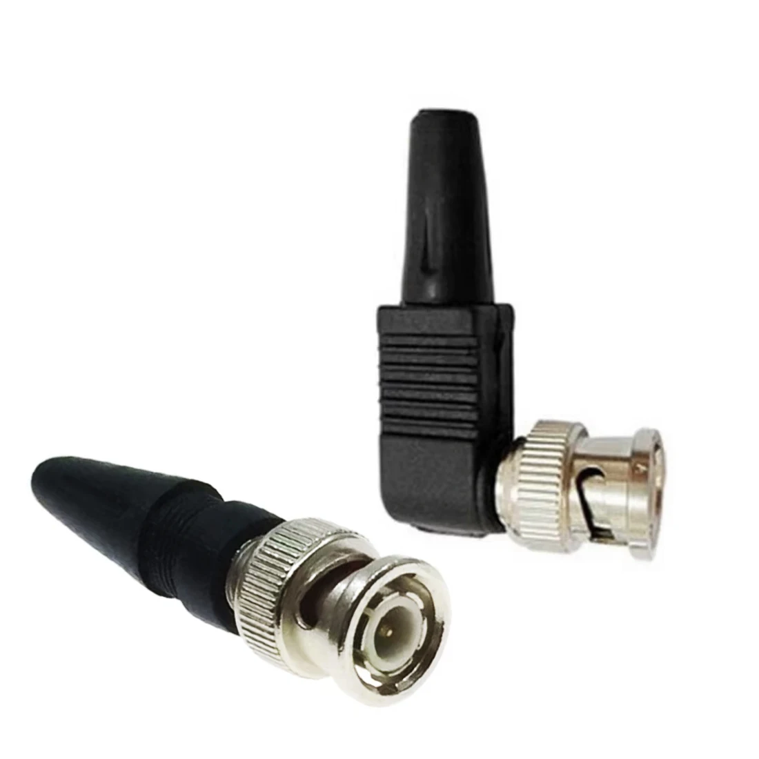 1PC Solderless BNC Male Video Cable Connector Q9 Monitoring Adapter Terminal Straight Right Angle NEW Wholesale