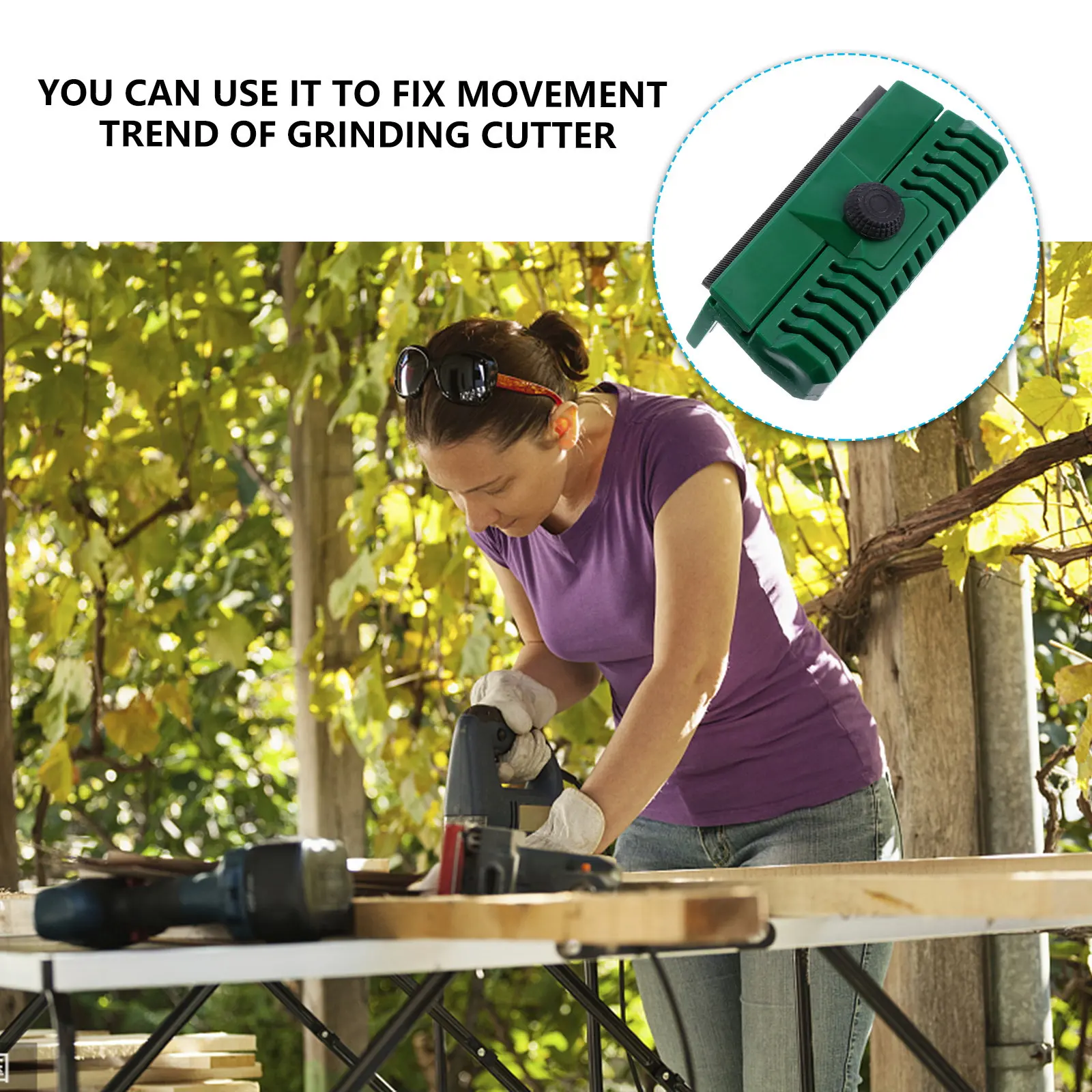 Plastic Chainsaw Bar Sharpener - Workshop Tools Safety recension och pris