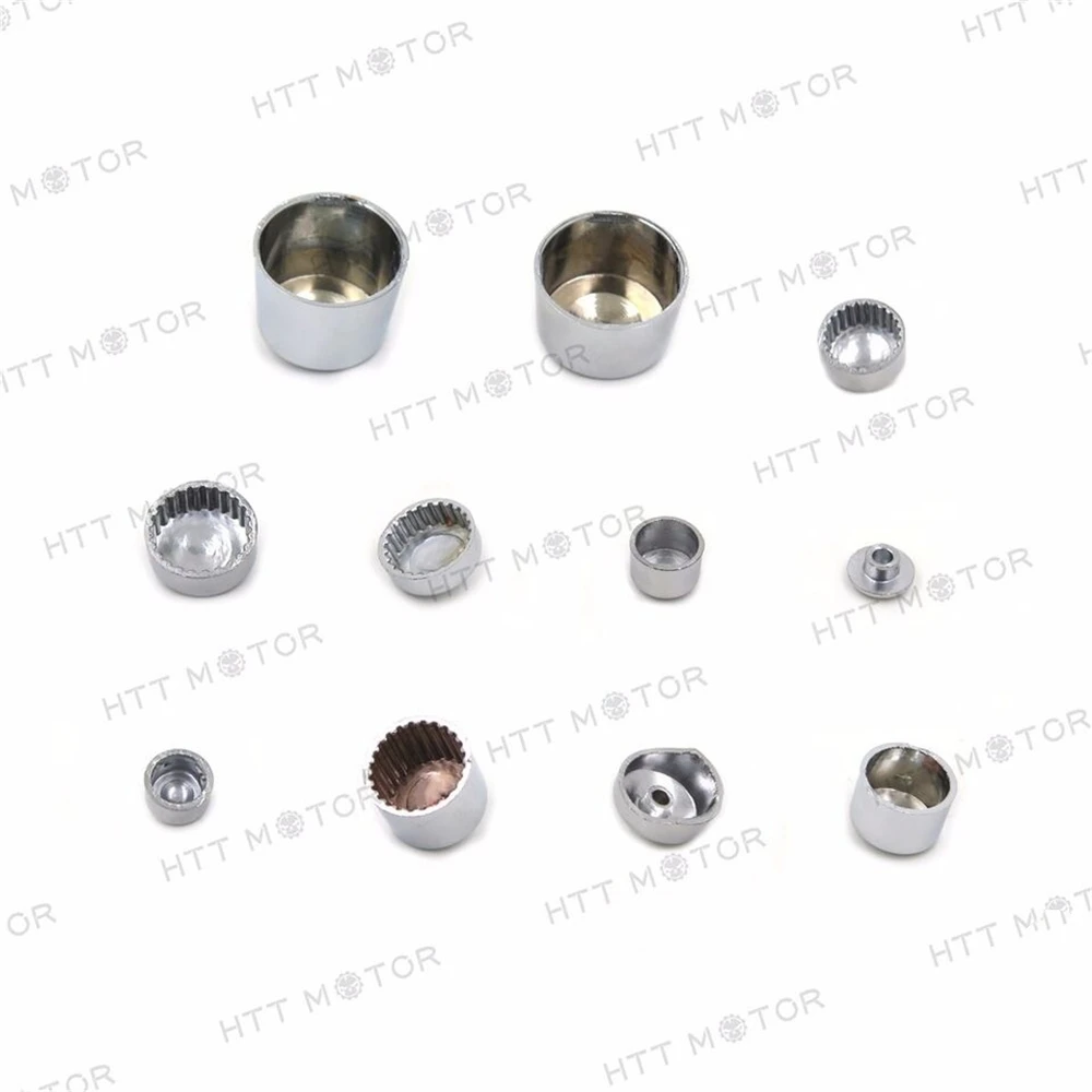 87 Piece Bolt Caps Dress for 2000-2006 Harley Softail Engine & Misc Bolt Nuts Cover Aftermarket Motorcycle Parts & Accessories