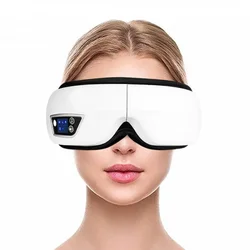 Ohio eur oculaire avec vibration thermique, airbag intelligent 6D, massage électrique des yeux, lunettes de soins des yeux, beauté avec musique Bluetooth