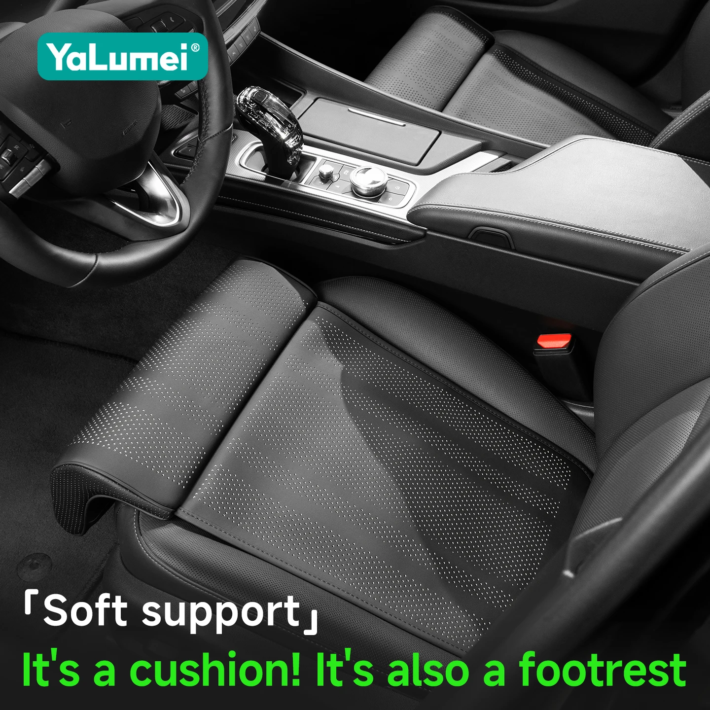 

For Audi A3 8L 8V 8P S3 RS3 A4 B6 B7 B8 S4 A5 A6 C5 C6 C7 S6 Q5 8R SQ5 Q7 4L Car Driver Seat Leg Support Extension Mat Cushion