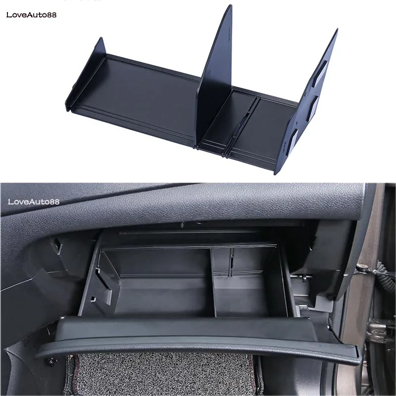 

Car Co-pilot Storage Box Layered Partition Multifunctional Storage for Nissan Qashqai J11 2021 2020 2019 2018 2017 2016